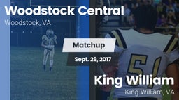 Matchup: Woodstock Central vs. King William  2017