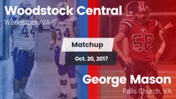 Matchup: Woodstock Central vs. George Mason  2017