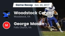 Recap: Woodstock Central  vs. George Mason  2017