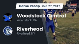 Recap: Woodstock Central  vs. Riverhead  2017