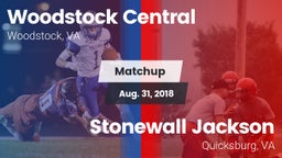 Matchup: Woodstock Central vs. Stonewall Jackson  2018