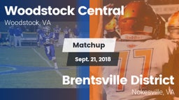 Matchup: Woodstock Central vs. Brentsville District  2018