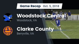 Recap: Woodstock Central  vs. Clarke County  2018