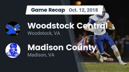 Recap: Woodstock Central  vs. Madison County  2018