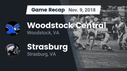 Recap: Woodstock Central  vs. Strasburg  2018