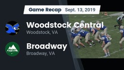 Recap: Woodstock Central  vs. Broadway  2019