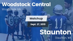 Matchup: Woodstock Central vs. Staunton  2019