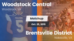 Matchup: Woodstock Central vs. Brentsville District  2019
