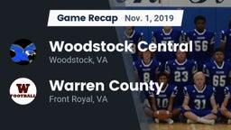 Recap: Woodstock Central  vs. Warren County  2019