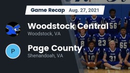 Recap: Woodstock Central  vs. Page County  2021