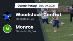 Recap: Woodstock Central  vs. Monroe  2021