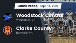 Recap: Woodstock Central  vs. Clarke County  2022
