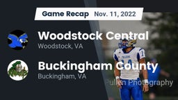 Recap: Woodstock Central  vs. Buckingham County  2022