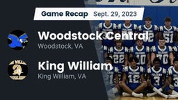 Recap: Woodstock Central  vs. King William  2023