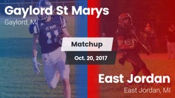 Matchup: Gaylord St Marys vs. East Jordan  2017