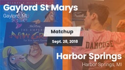 Matchup: Gaylord St Marys vs. Harbor Springs  2018