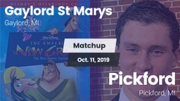 Matchup: Gaylord St Marys vs. Pickford  2019
