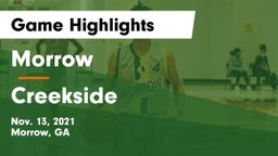 Morrow  vs Creekside  Game Highlights - Nov. 13, 2021