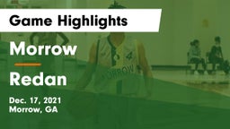 Morrow  vs Redan  Game Highlights - Dec. 17, 2021