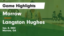 Morrow  vs Langston Hughes  Game Highlights - Jan. 8, 2022