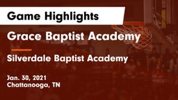 Grace Baptist Academy  vs Silverdale Baptist Academy Game Highlights - Jan. 30, 2021