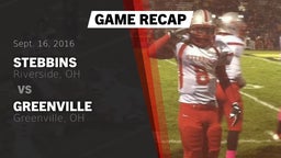 Recap: Stebbins  vs. Greenville  2016