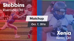 Matchup: Stebbins vs. Xenia  2016