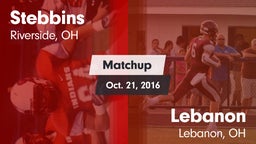 Matchup: Stebbins vs. Lebanon   2016