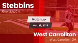 Matchup: Stebbins vs. West Carrollton  2018