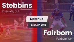 Matchup: Stebbins vs. Fairborn 2019