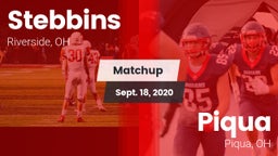 Matchup: Stebbins vs. Piqua  2020