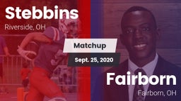 Matchup: Stebbins vs. Fairborn 2020
