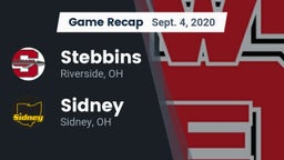 Recap: Stebbins  vs. Sidney  2020