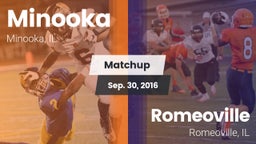 Matchup: Minooka  vs. Romeoville  2016
