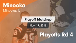 Matchup: Minooka  vs. Playoffs Rd 4 2016