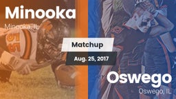 Matchup: Minooka  vs. Oswego  2017