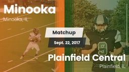Matchup: Minooka  vs. Plainfield Central  2017