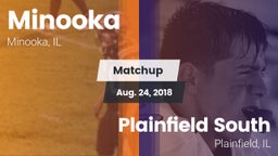 Matchup: Minooka  vs. Plainfield South  2018