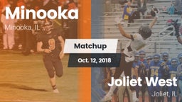 Matchup: Minooka  vs. Joliet West  2018
