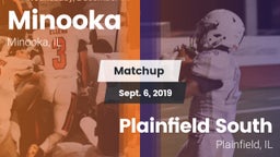 Matchup: Minooka  vs. Plainfield South  2019