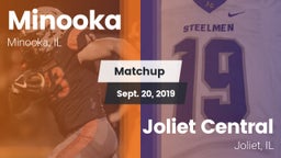 Matchup: Minooka  vs. Joliet Central  2019