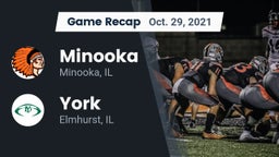 Recap: Minooka  vs. York  2021