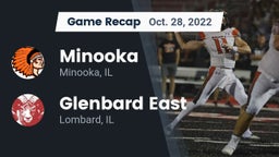 Recap: Minooka  vs. Glenbard East  2022