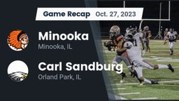 Recap: Minooka  vs. Carl Sandburg  2023