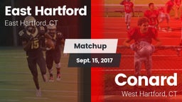 Matchup: East Hartford vs. Conard  2017