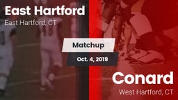 Matchup: East Hartford vs. Conard  2019