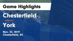 Chesterfield  vs York  Game Highlights - Nov. 22, 2019