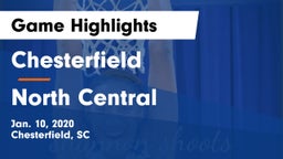 Chesterfield  vs North Central  Game Highlights - Jan. 10, 2020