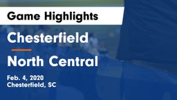 Chesterfield  vs North Central  Game Highlights - Feb. 4, 2020