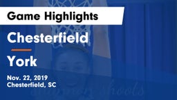 Chesterfield  vs York  Game Highlights - Nov. 22, 2019